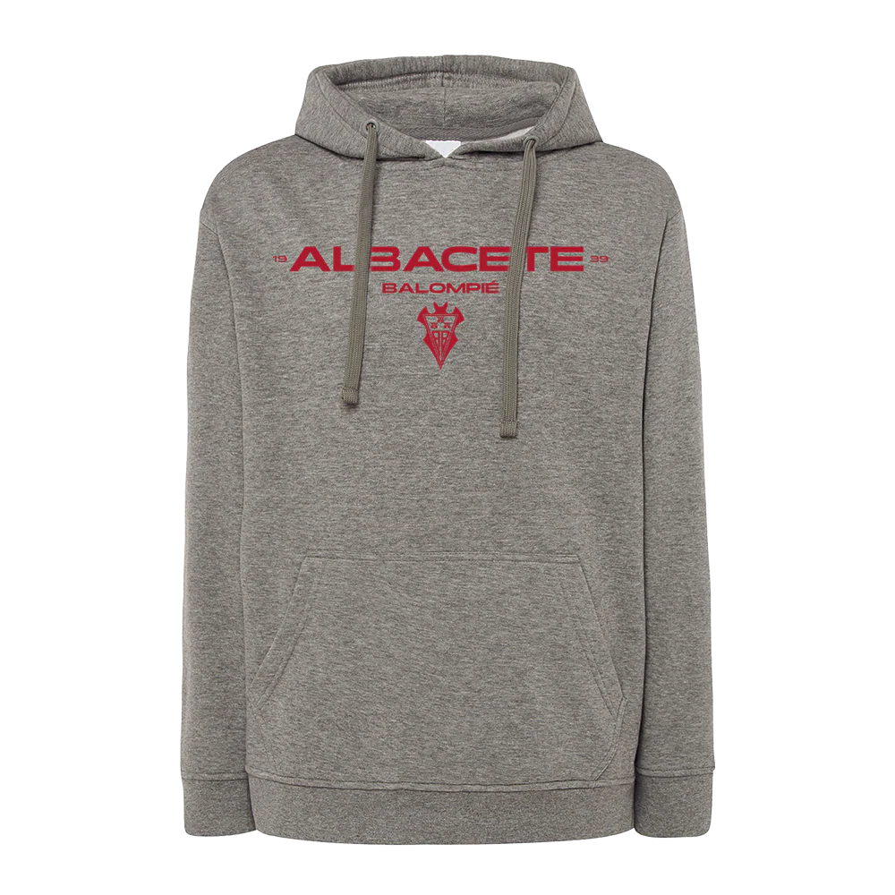 ALB HOODIE AÚPA ALBA GREY MELAGNE